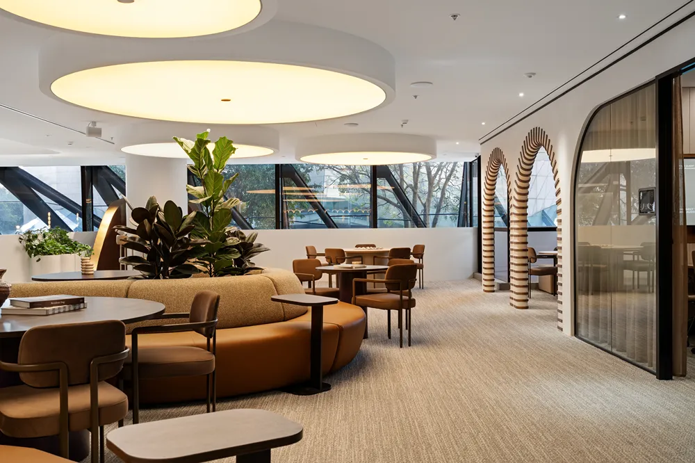 A coworking lounge at Alcove